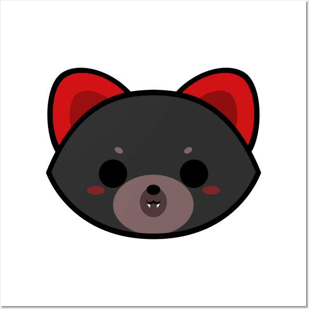 Cute Tasmanian Devil Wall Art by alien3287